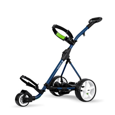 HB Scout Electric Golf Trolley in Blue